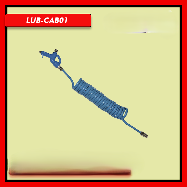 MANGUEIRA ESPIRAL PARA LIMPEZA DE CABINE-LUB-CAR01