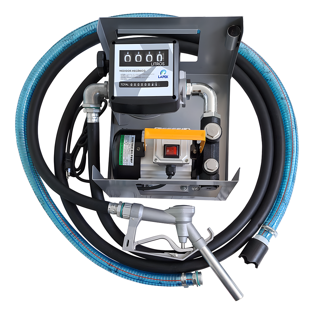 LPK-EA656-4D – Estação de Abastecimento Elétrica 220V de 60 L/min c/Medidor de 4 Dígitos.