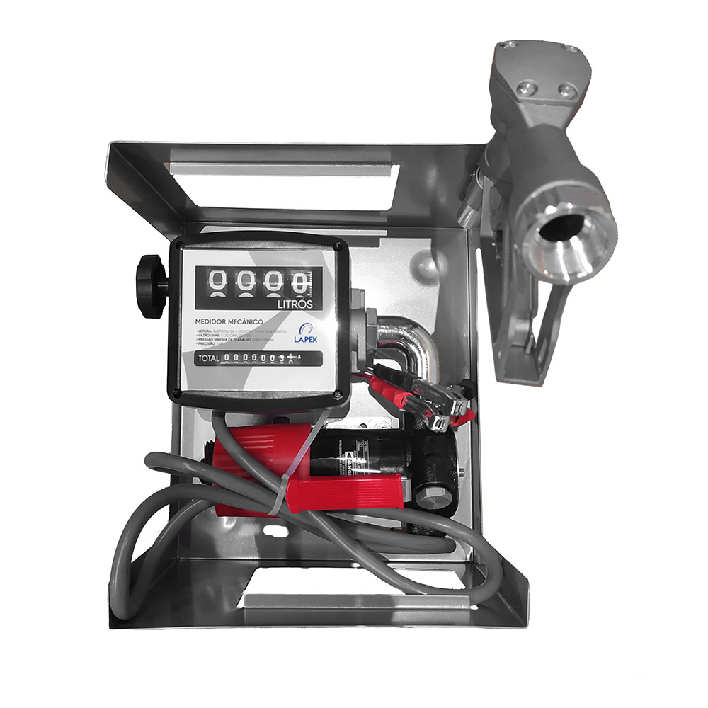 LPK-EA660-12V Estação de Abastecimento Elétrica 12V C/Medidor de 4 Dígitos de 60 L/MIN.